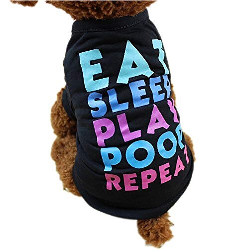 Pet Clothes, Dog T-Shirts Puppy Vest Breathable Cat Tee Top for Small Medium Large Dog (3XL)
Pet Clothes, Dog T-Shirts Puppy Vest Breathable Cat Tee Top for Small Medium Large Dog (3XL)