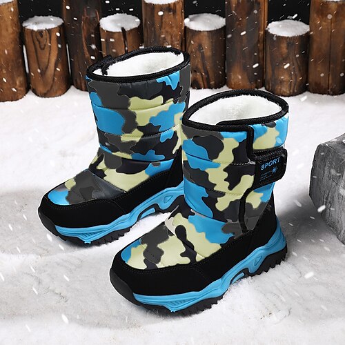 Boys and Girls Boots Mid-Calf Boots Snow Boots PVC Leather Casual / Daily Snow Boots Big Kids(7years ) Grey camouflage Nine Red Dark blue red Winter
Boys and Girls Boots Mid-Calf Boots Snow Boots PVC Leather Casual / Daily Snow Boots Big Kids(7years ) Grey camouflage Nine Red Dark blue red Winter