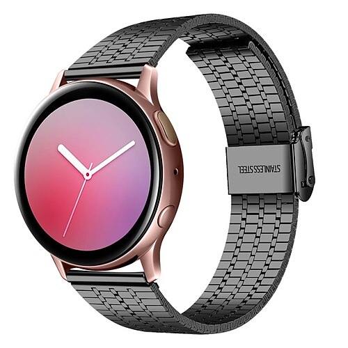 1 pcs Smart Watch Band for Samsung Galaxy Gear S2 Classic Watch 42mm Watch 3 41mm Watch Active 2 40mm / 44mm, Watch Active 40mm Watch 3 45mm, Watch 46mm Stainless Steel Smartwatch Strap Metal Band
1 pcs Smart Watch Band for Samsung Galaxy Gear S2 Classic Watch 42mm Watch 3 41mm Watch Active 2 40mm / 44mm, Watch Active 40mm Watch 3 45mm, Watch 46mm Stainless Steel Smartwatch Strap Metal Band