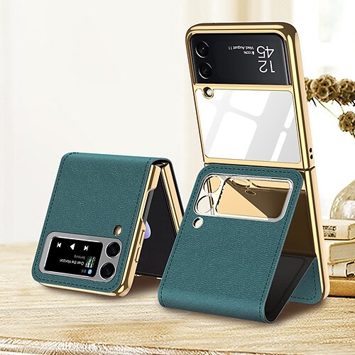 Phone Case For Samsung Galaxy Back Cover Galaxy Z Flip 3 5G Wallet Card Holder Shockproof Solid Colored Genuine Leather
Phone Case For Samsung Galaxy Back Cover Galaxy Z Flip 3 5G Wallet Card Holder Shockproof Solid Colored Genuine Leather