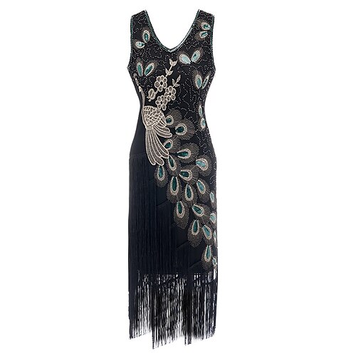 Women's Party Dress Fringe Dress Sequin Dress Midi Dress Green Black Blue Sleeveless Animal Sequins Spring Summer V Neck Modern Party Christmas S M L XL XXL 3XL
Women's Party Dress Fringe Dress Sequin Dress Midi Dress Green Black Blue Sleeveless Animal Sequins Spring Summer V Neck Modern Party Christmas S M L XL XXL 3XL