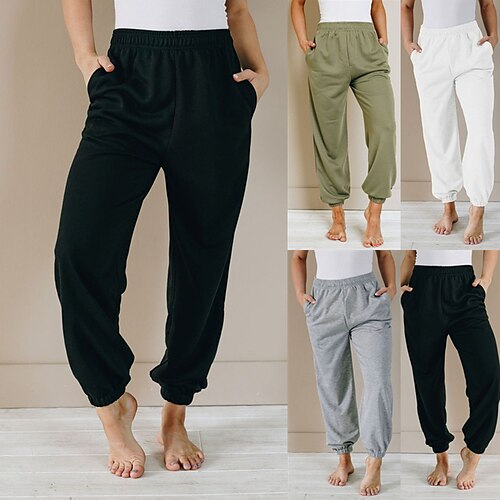 Dame Joggebukser Lomme Helfarge Sport Athleisure Bunner Pustende Myk Bekvem Dagligdags Brug Gate Avslappet Daglig Sportsklær utendørs
Dame Joggebukser Lomme Helfarge Sport Athleisure Bunner Pustende Myk Bekvem Dagligdags Brug Gate Avslappet Daglig Sportsklær utendørs