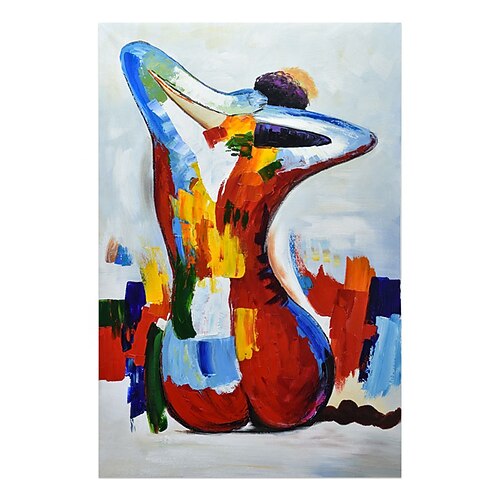 Oil Painting Handmade Hand Painted Wall Art Modern Abstract Colorful Nude Woman Home Decoration Decor Rolled Canvas No Frame Unstretched
Oil Painting Handmade Hand Painted Wall Art Modern Abstract Colorful Nude Woman Home Decoration Decor Rolled Canvas No Frame Unstretched