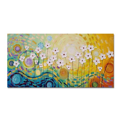 Oil Painting Handmade Hand Painted Wall Art Abstract White Flowers Canvas Painting Home Decoration Decor Stretched Frame Ready to Hang
Oil Painting Handmade Hand Painted Wall Art Abstract White Flowers Canvas Painting Home Decoration Decor Stretched Frame Ready to Hang