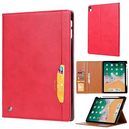 Tablet Case Cover For Apple iPad Air 5th 4th iPad Pro 12.9'' Card Holder Dustproof Shockproof Solid Colored PU Leather
Tablet Case Cover For Apple iPad Air 5th 4th iPad Pro 12.9'' Card Holder Dustproof Shockproof Solid Colored PU Leather