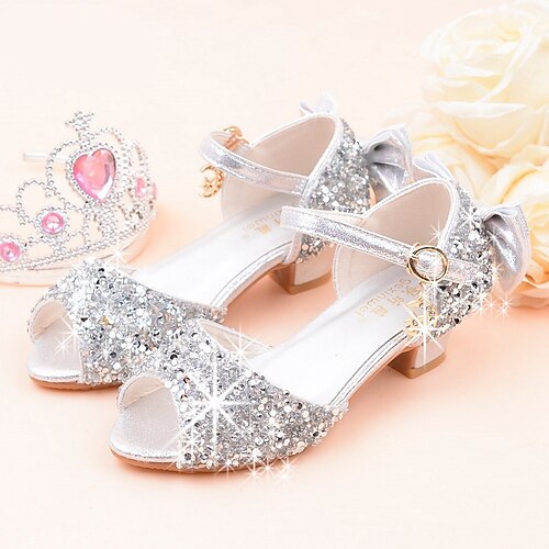 Girls' Heels Flower Girl Shoes Princess Shoes School Shoes Rubber PU Big Kids(7years ) Daily Walking Shoes Buckle Pink Silver Fall Spring
Girls' Heels Flower Girl Shoes Princess Shoes School Shoes Rubber PU Big Kids(7years ) Daily Walking Shoes Buckle Pink Silver Fall Spring