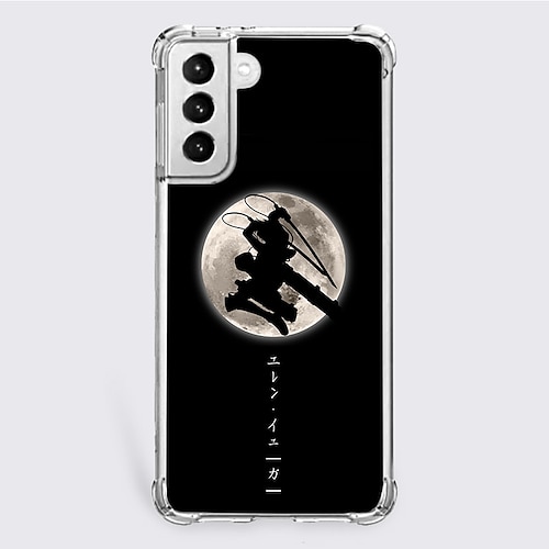 

Attack on Titan Cartoon Characters Phone Case For Samsung S22 S21 S20 Plus Ultra FE A72 A52 A42 S10 S9 S8 S7 Plus Edge Unique Design Protective Case Shockproof Dustproof Back Cover TPU