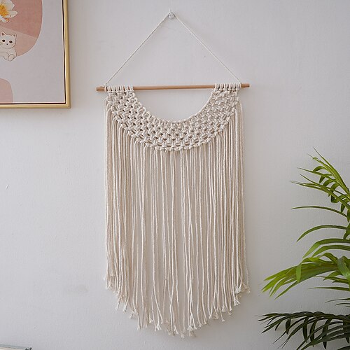 macrame vægophæng kunst vævet bryllup baggrund baggrund væg indretning boho hjem smart dekoration til lejlighed soveværelse stue galleri
macrame vægophæng kunst vævet bryllup baggrund baggrund væg indretning boho hjem smart dekoration til lejlighed soveværelse stue galleri