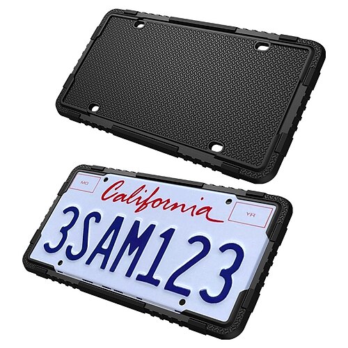 silikon kennzeichenrahmen 2 stücke auto kennzeichenabdeckung universal us auto schwarz kennzeichenhalter halterung rostfrei klapperfest wetterfest autozubehör
silikon kennzeichenrahmen 2 stücke auto kennzeichenabdeckung universal us auto schwarz kennzeichenhalter halterung rostfrei klapperfest wetterfest autozubehör