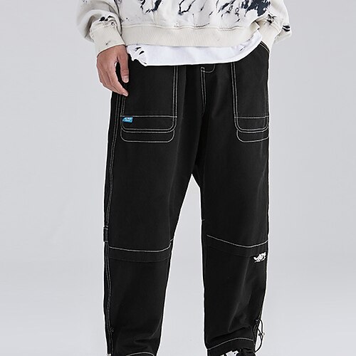 Homens Leggings Calças Reto Bolsos Design de cordão elástico Côr Sólida Respirável Macio Casual Diário Algodão Moda Roupa de rua Preto Cinzento
Homens Leggings Calças Reto Bolsos Design de cordão elástico Côr Sólida Respirável Macio Casual Diário Algodão Moda Roupa de rua Preto Cinzento
