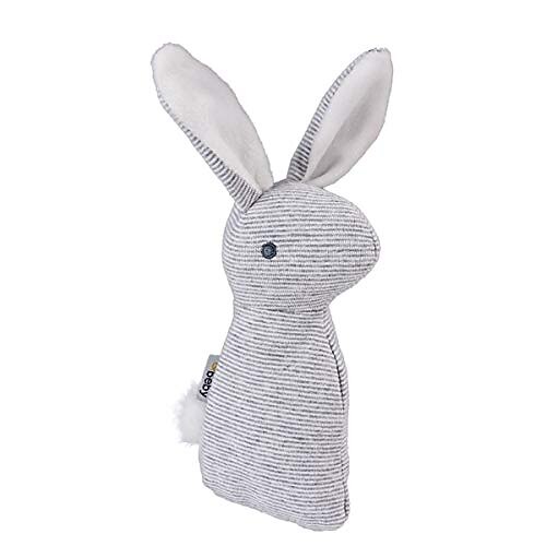 

1Pc Rabbit Squeaky Toy,Cute Grey Soft Plush Cotton Bunny Chew Bite Toy as Puppy Pet Playing Funny Interactive Toy 198cm