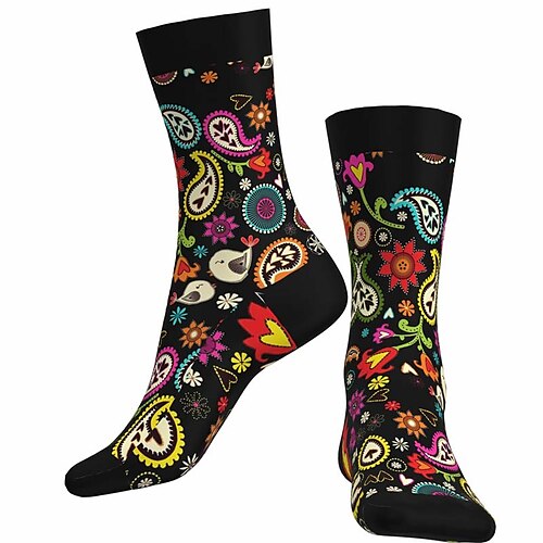 Socks Cycling Socks Bike Socks Sports Socks Men's Women's Bike / Cycling Breathable Soft Comfortable 1 Pair Paisley Cotton Yellow / Blue Black Green S M L / Stretchy
Socks Cycling Socks Bike Socks Sports Socks Men's Women's Bike / Cycling Breathable Soft Comfortable 1 Pair Paisley Cotton Yellow / Blue Black Green S M L / Stretchy
