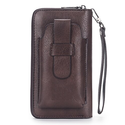 Men's Bum Bag Fanny Pack Wallet Mobile Phone Bag Cowhide Buttons Solid Color Daily
Men's Bum Bag Fanny Pack Wallet Mobile Phone Bag Cowhide Buttons Solid Color Daily