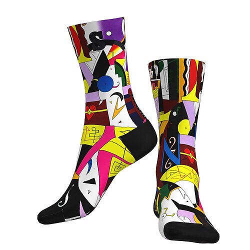 Socks Cycling Socks Men's Women's Outdoor Exercise Bike / Cycling Breathable Soft Comfortable 1 Pair Geometric Cotton Blue Yellow S M L / Stretchy
Socks Cycling Socks Men's Women's Outdoor Exercise Bike / Cycling Breathable Soft Comfortable 1 Pair Geometric Cotton Blue Yellow S M L / Stretchy