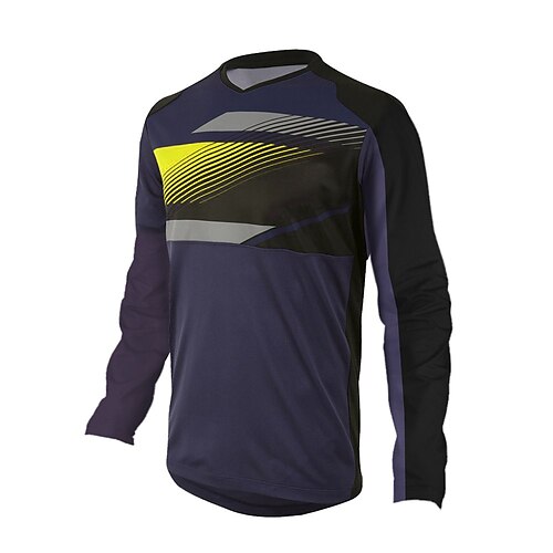 21Grams Men's Downhill Jersey Long Sleeve Mountain Bike MTB Road Bike Cycling Yellow Orange Blue Bike Breathable Quick Dry Moisture Wicking Polyester Spandex Sports Geometric Clothing Apparel
21Grams Men's Downhill Jersey Long Sleeve Mountain Bike MTB Road Bike Cycling Yellow Orange Blue Bike Breathable Quick Dry Moisture Wicking Polyester Spandex Sports Geometric Clothing Apparel