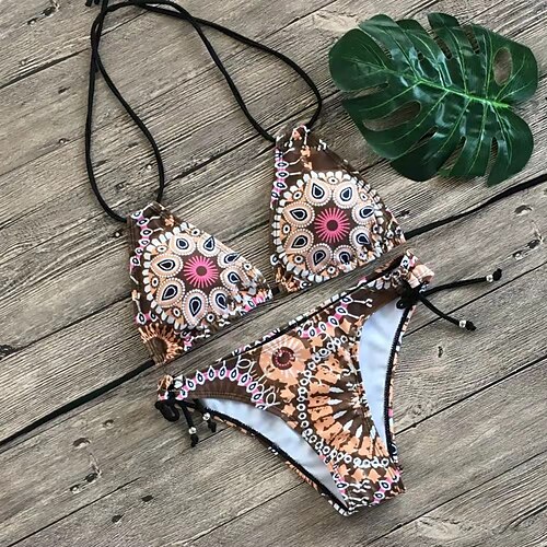 Mujer Bañadores Bikini 2 piezas Normal Traje de baño Delgado Multicolor Amarillo Lavanda Camisola Con Tirantes Trajes de baño nuevo Vacaciones Moda / Sensual / Sujetador Acolchado
Mujer Bañadores Bikini 2 piezas Normal Traje de baño Delgado Multicolor Amarillo Lavanda Camisola Con Tirantes Trajes de baño nuevo Vacaciones Moda / Sensual / Sujetador Acolchado