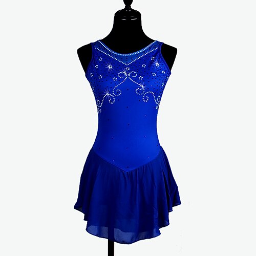 Pattinaggio artistico ghiaccio Abito Cristalli / Strass Per donna Da ragazza Addestramento Prestazioni Senza maniche Alto Retato Elastene
Pattinaggio artistico ghiaccio Abito Cristalli / Strass Per donna Da ragazza Addestramento Prestazioni Senza maniche Alto Retato Elastene