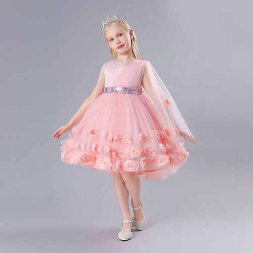 Enfants Fille Robe Rose Couleur Pleine Sans Manches Soirée Robe de baptême Ruché Maille Le style mignon Princesse Polyester Midi Robe Trapèze Robe en Tulle Eté Automne 3-10 ans Rose Claire Rose
Enfants Fille Robe Rose Couleur Pleine Sans Manches Soirée Robe de baptême Ruché Maille Le style mignon Princesse Polyester Midi Robe Trapèze Robe en Tulle Eté Automne 3-10 ans Rose Claire Rose