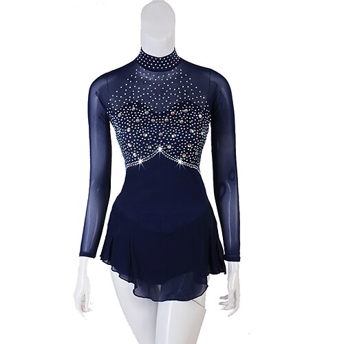 Pattinaggio artistico ghiaccio Abito Cristalli / Strass Per donna Da ragazza Addestramento Prestazioni Manica lunga Alto Retato Elastene
Pattinaggio artistico ghiaccio Abito Cristalli / Strass Per donna Da ragazza Addestramento Prestazioni Manica lunga Alto Retato Elastene
