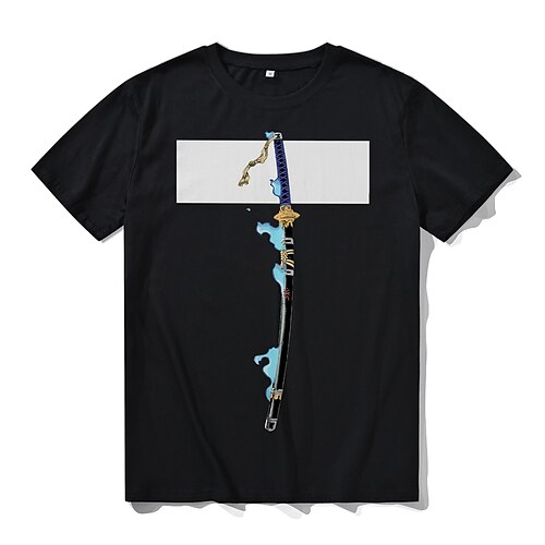 Inspired by Anime Character T-shirt Cartoon Manga Anime Harajuku Graphic Kawaii T-shirt For Men's Women's Unisex Adults' Hot Stamping 100% Polyester
Inspired by Anime Character T-shirt Cartoon Manga Anime Harajuku Graphic Kawaii T-shirt For Men's Women's Unisex Adults' Hot Stamping 100% Polyester