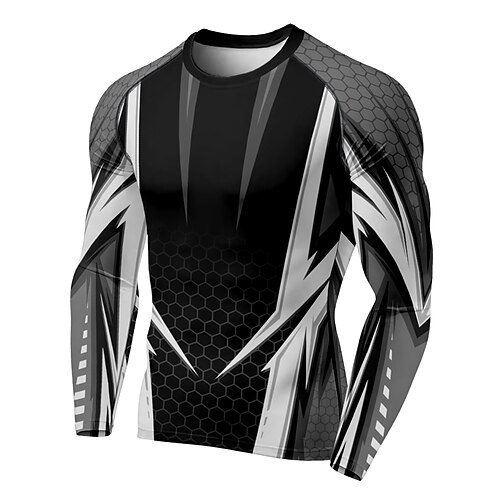 Per uomo T-shirt Compressione T-shirt da corsa Stampa 3D Manica lunga Livello Base Sportivo Athleisure Inverno Elastene Traspirante Asciugatura rapida Traspirazione umidità Fitness Allenamento in
Per uomo T-shirt Compressione T-shirt da corsa Stampa 3D Manica lunga Livello Base Sportivo Athleisure Inverno Elastene Traspirante Asciugatura rapida Traspirazione umidità Fitness Allenamento in