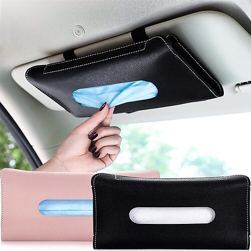 Car Visor Tissue Holder Tissue Holder for Car Mask Holder for Car Visor PU Leather Tissue Box Holder Wipes Case for Car Visor Universal Mask Dispenser for Car Napkin Holder for Car Tissue
Car Visor Tissue Holder Tissue Holder for Car Mask Holder for Car Visor PU Leather Tissue Box Holder Wipes Case for Car Visor Universal Mask Dispenser for Car Napkin Holder for Car Tissue
