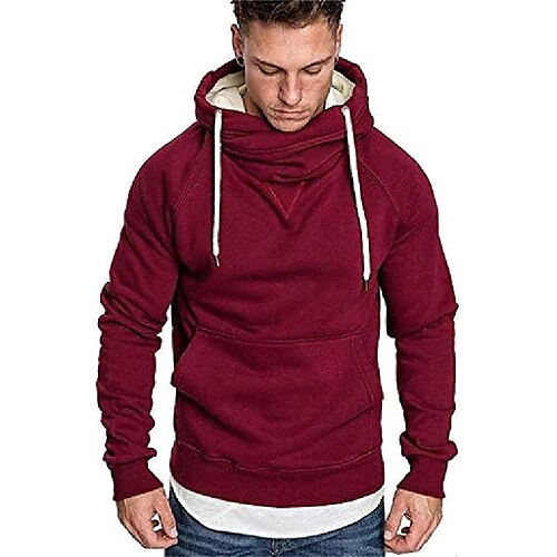 Men's Hoodie Wine Red Light Gray Dark Gray Navy Blue Fleece Cool Winter Clothing Apparel Hoodies Sweatshirts
Men's Hoodie Wine Red Light Gray Dark Gray Navy Blue Fleece Cool Winter Clothing Apparel Hoodies Sweatshirts