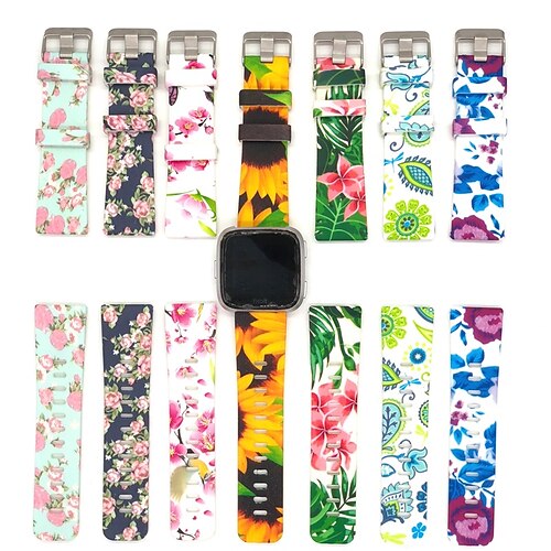 1 pcs Smart Watch Band for Fitbit Versa 2 / Versa / Versa Lite Silicone Smartwatch Strap Soft Breathable Multi-colors Sport Band Replacement Wristband
1 pcs Smart Watch Band for Fitbit Versa 2 / Versa / Versa Lite Silicone Smartwatch Strap Soft Breathable Multi-colors Sport Band Replacement Wristband