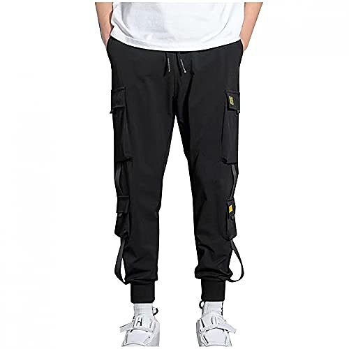 Streetwear Hip Hop Pants Cargo Pants Joggers for Men Sports Casual Active Sweatpants Black
Streetwear Hip Hop Pants Cargo Pants Joggers for Men Sports Casual Active Sweatpants Black