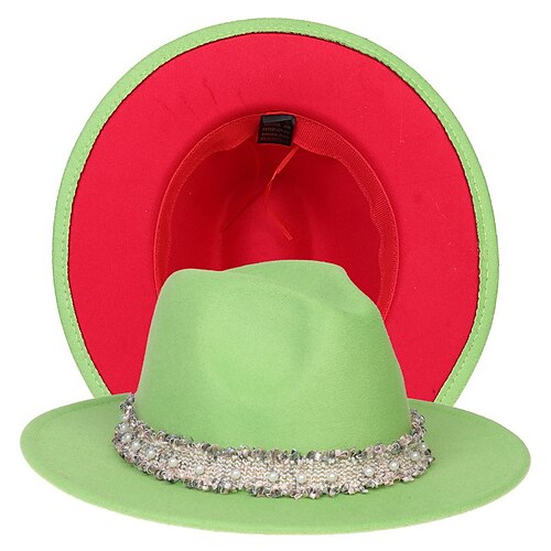 Simple Classic Style Wool Felt Hats with Imitation Pearl 1pc St.Patrick's Day Headpiece
Simple Classic Style Wool Felt Hats with Imitation Pearl 1pc St.Patrick's Day Headpiece