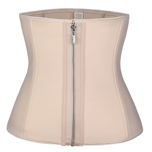 Corset Women's Waist Trainer Shapewears Office Running Gym Yoga Black Beige Sport Sexy Breathable Buckle Zipper Tummy Control Push Up Front Close Pure Color Spring Summer / Hook & Eye / Walking
Corset Women's Waist Trainer Shapewears Office Running Gym Yoga Black Beige Sport Sexy Breathable Buckle Zipper Tummy Control Push Up Front Close Pure Color Spring Summer / Hook & Eye / Walking