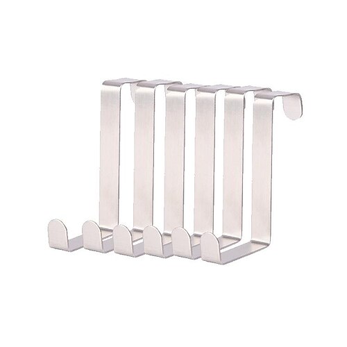 stainless steel z-shaped hook multi-purpose hanging nail-free glue hook kitchen bathroom door back drawer storage hook 6pc
stainless steel z-shaped hook multi-purpose hanging nail-free glue hook kitchen bathroom door back drawer storage hook 6pc