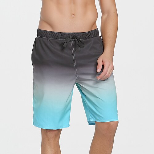 Men's Swim Shorts Swim Trunks Spandex Board Shorts Bottoms UV Sun Protection Breathable Quick Dry Micro-elastic Drawstring With Pockets Mesh Lining - Swimming Surfing Beach Water Sports Gradient
Men's Swim Shorts Swim Trunks Spandex Board Shorts Bottoms UV Sun Protection Breathable Quick Dry Micro-elastic Drawstring With Pockets Mesh Lining - Swimming Surfing Beach Water Sports Gradient