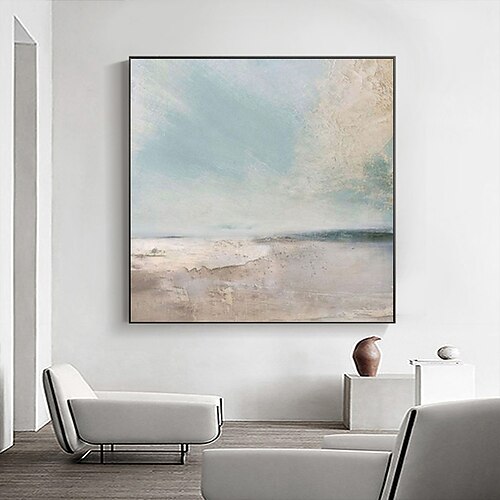 Handmade Oil Painting Canvas Wall Art Decoration Abstract Seascape Painting Beach Ocean for Home Decor Stretched Frame Hanging Painting
Handmade Oil Painting Canvas Wall Art Decoration Abstract Seascape Painting Beach Ocean for Home Decor Stretched Frame Hanging Painting