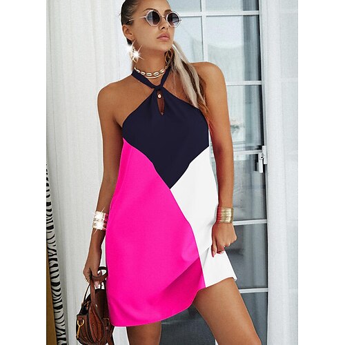 Mulheres Vestidos Para o Verão Preto Azul Rosa Sem Manga Bloco de cor Imprimir Primavera Verão 2022 S M L XL XXL XXXL
Mulheres Vestidos Para o Verão Preto Azul Rosa Sem Manga Bloco de cor Imprimir Primavera Verão 2022 S M L XL XXL XXXL