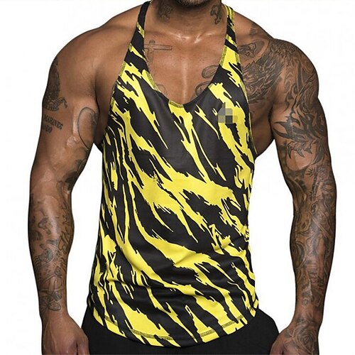 Men's Tank Top T shirt Tee Vest Camouflage Crew Neck Blue Yellow Red White Training Fitness Sleeveless Print Clothing Apparel Sportswear Muscle Workout Athletic / Summer / Summer
Men's Tank Top T shirt Tee Vest Camouflage Crew Neck Blue Yellow Red White Training Fitness Sleeveless Print Clothing Apparel Sportswear Muscle Workout Athletic / Summer / Summer
