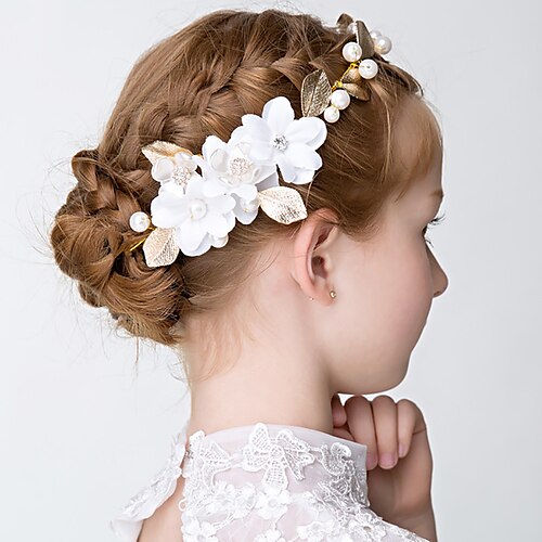 Crown Tiaras Headbands Headpiece Imitation Pearl Rhinestone Wedding Party / Evening Retro With Faux Pearl Headpiece Headwear
Crown Tiaras Headbands Headpiece Imitation Pearl Rhinestone Wedding Party / Evening Retro With Faux Pearl Headpiece Headwear