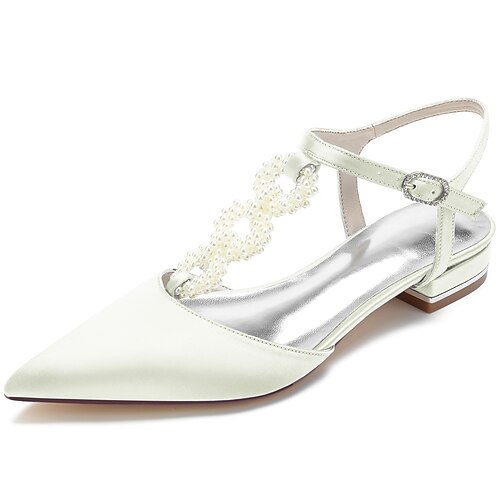 Per donna scarpe da sposa Scarpe da sera Matrimonio Appartamenti di nozze Sandali da sposa Scarpe da sposa Estate Perle Perle di imitazione Brillantini Piatto Appuntite Elegante Dolce Raso Con
Per donna scarpe da sposa Scarpe da sera Matrimonio Appartamenti di nozze Sandali da sposa Scarpe da sposa Estate Perle Perle di imitazione Brillantini Piatto Appuntite Elegante Dolce Raso Con