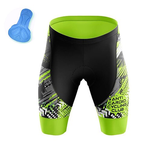21Grams Men's Bike Shorts Cycling Padded Shorts Bike Padded Shorts / Chamois Mountain Bike MTB Road Bike Cycling Sports Graffiti 3D Pad Cycling Breathable Quick Dry Green Polyester Spandex Clothing
21Grams Men's Bike Shorts Cycling Padded Shorts Bike Padded Shorts / Chamois Mountain Bike MTB Road Bike Cycling Sports Graffiti 3D Pad Cycling Breathable Quick Dry Green Polyester Spandex Clothing