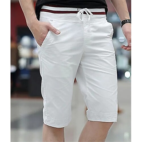 Men's Bermuda shorts Casual Shorts Pocket Drawstring Elastic Waist Solid Colored Knee Length Daily Going out Fashion Streetwear Slim Black Blue
Men's Bermuda shorts Casual Shorts Pocket Drawstring Elastic Waist Solid Colored Knee Length Daily Going out Fashion Streetwear Slim Black Blue