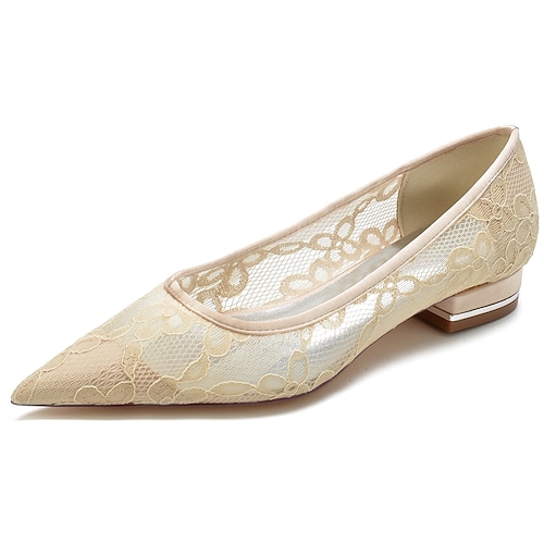 Women's Flats Party Daily Summer Flat Heel Pointed Toe Elegant Sweet Lace Loafer Floral Embroidered Almond Black Burgundy
Women's Flats Party Daily Summer Flat Heel Pointed Toe Elegant Sweet Lace Loafer Floral Embroidered Almond Black Burgundy