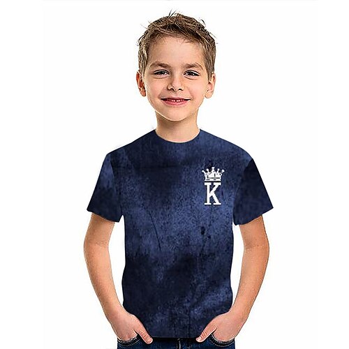 Bambino Da ragazzo maglietta Manica corta Stampa 3D Alfabetico Blu Nero Grigio Bambini Top Primavera Estate Attivo Di tendenza Giornaliero Giornaliero Al coperto Esterno Standard 3-12 anni
Bambino Da ragazzo maglietta Manica corta Stampa 3D Alfabetico Blu Nero Grigio Bambini Top Primavera Estate Attivo Di tendenza Giornaliero Giornaliero Al coperto Esterno Standard 3-12 anni