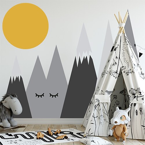Cartoon Mural Nordic Wall Stickers Bedroom Kids Room & Kindergarten PVC Home Decoration Wall Decal 1pc
Cartoon Mural Nordic Wall Stickers Bedroom Kids Room & Kindergarten PVC Home Decoration Wall Decal 1pc