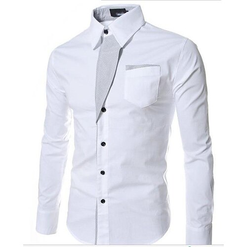 Men's Casual Dress Shirt Button Down Shirts Slim Fit Long-Sleeve Denim Work Shirt
Men's Casual Dress Shirt Button Down Shirts Slim Fit Long-Sleeve Denim Work Shirt