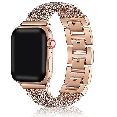 1 pcs Smart Watch Band for Apple iWatch Series 8 7 6 5 4 3 2 1 SE 38/40/41mm 42/44/45mm Stainless Steel Smartwatch Strap Solid Metal Band Jewelry Bracelet Replacement Wristband
1 pcs Smart Watch Band for Apple iWatch Series 8 7 6 5 4 3 2 1 SE 38/40/41mm 42/44/45mm Stainless Steel Smartwatch Strap Solid Metal Band Jewelry Bracelet Replacement Wristband