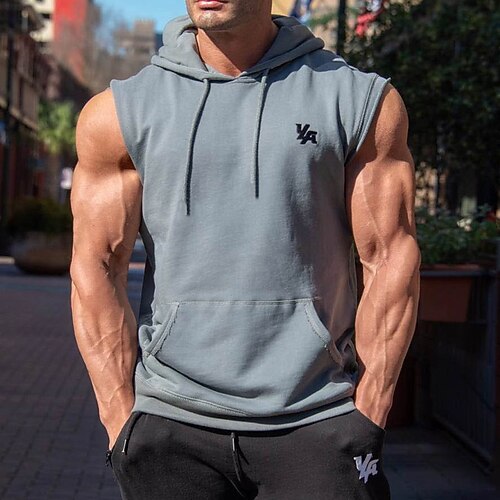 Men's Tank Top T shirt Tee Vest Undershirt Graphic Letter Hooded Army Green Gray Black Casual Holiday Sleeveless Clothing Apparel Cotton Sports Fashion Lightweight Muscle / Summer / Summer
Men's Tank Top T shirt Tee Vest Undershirt Graphic Letter Hooded Army Green Gray Black Casual Holiday Sleeveless Clothing Apparel Cotton Sports Fashion Lightweight Muscle / Summer / Summer