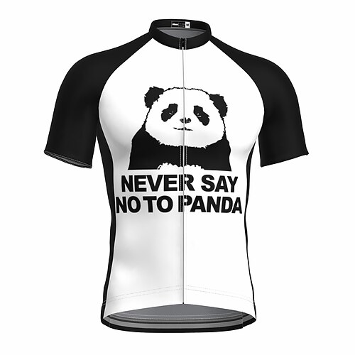 21Grams Men's Cycling Jersey Short Sleeve Bike Top with 3 Rear Pockets Mountain Bike MTB Road Bike Cycling Breathable Quick Dry Moisture Wicking Reflective Strips Black White Panda Polyester Spandex
21Grams Men's Cycling Jersey Short Sleeve Bike Top with 3 Rear Pockets Mountain Bike MTB Road Bike Cycling Breathable Quick Dry Moisture Wicking Reflective Strips Black White Panda Polyester Spandex
