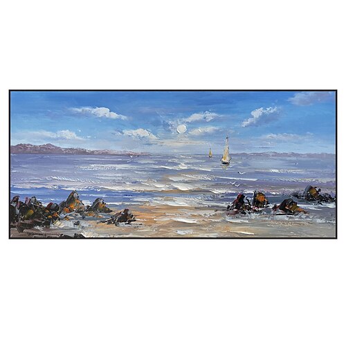 Oil Painting Handmade Hand Painted Wall Art Modern Abstract Sky and Sea Landscape Home Decoration Decor Rolled Canvas No Frame Unstretched
Oil Painting Handmade Hand Painted Wall Art Modern Abstract Sky and Sea Landscape Home Decoration Decor Rolled Canvas No Frame Unstretched