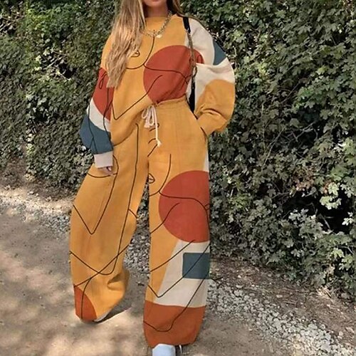 Dame Loungewear Sæt Nighty 1set Tegneserie Mode Blødt Sød Hjem Gade Lufthavn Polyester Hættetrøje Langærmet Hattetrøje Bukse Elastisk Talje Efterår Vinter Guld sort Sort
Dame Loungewear Sæt Nighty 1set Tegneserie Mode Blødt Sød Hjem Gade Lufthavn Polyester Hættetrøje Langærmet Hattetrøje Bukse Elastisk Talje Efterår Vinter Guld sort Sort