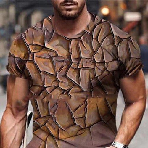 Homens Camiseta Animal Rachadura Gola Redonda Marron Cinzento Branco Ao ar livre Rua Manga Curta Impressão 3D Roupa Esportes Moda Respirável
Homens Camiseta Animal Rachadura Gola Redonda Marron Cinzento Branco Ao ar livre Rua Manga Curta Impressão 3D Roupa Esportes Moda Respirável